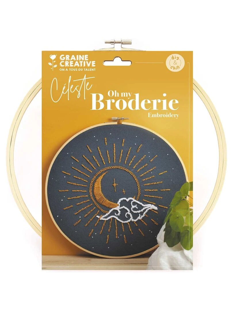 Kit broderie décorative céleste N/A