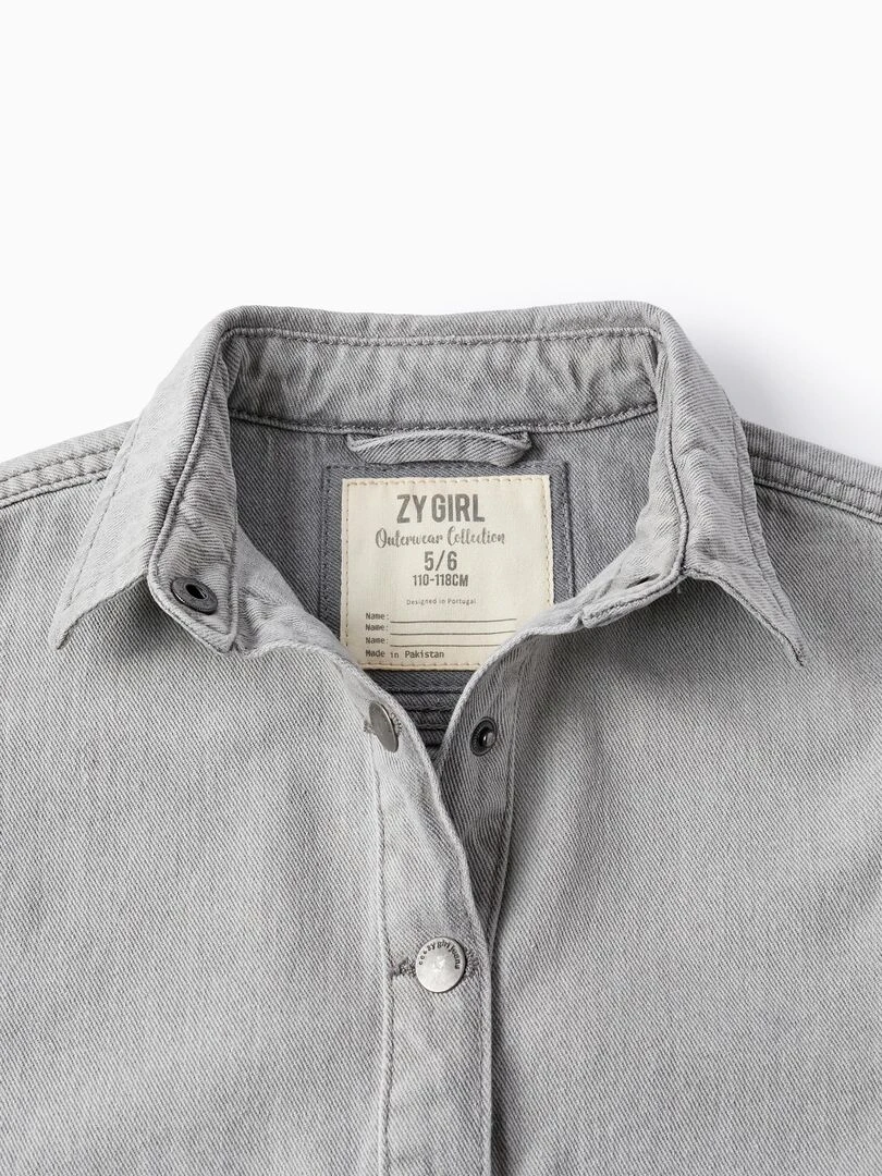 Veste en Jean pour Fille   Vert