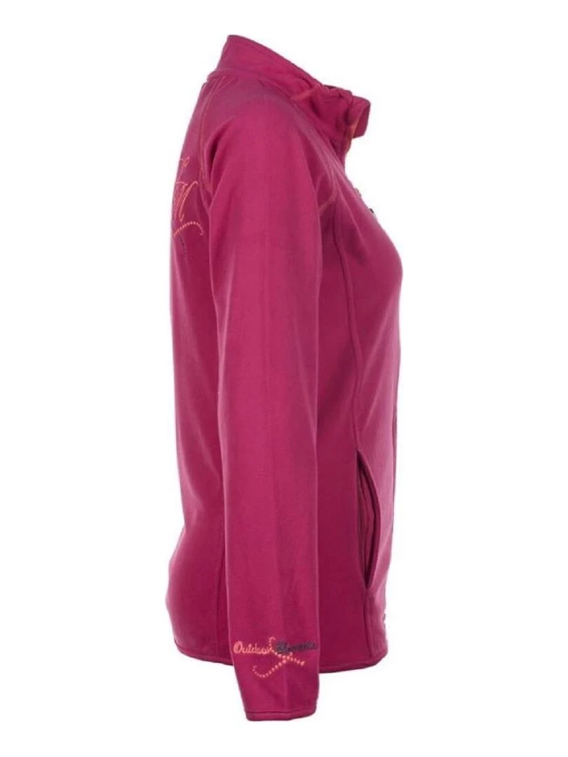 Sweat polaire fille GAFONE   PEAK MOUNTAIN   Rose fushia