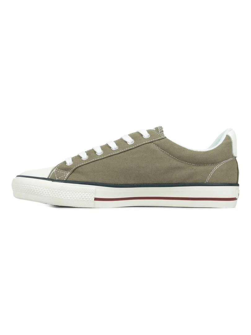 Baskets Victoria Tribu Lona Contrast   Marron