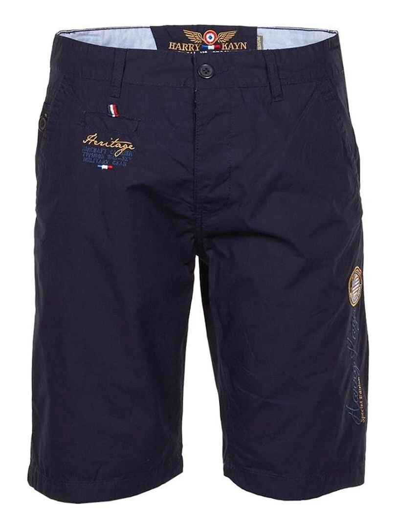 Bermuda homme CREGARY HARRY KAYN Bleu marine