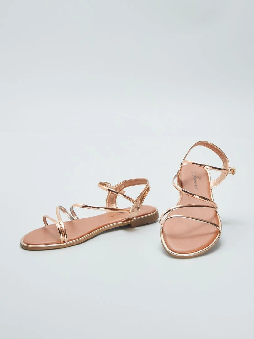 Sandales cuivrées   Cuivré