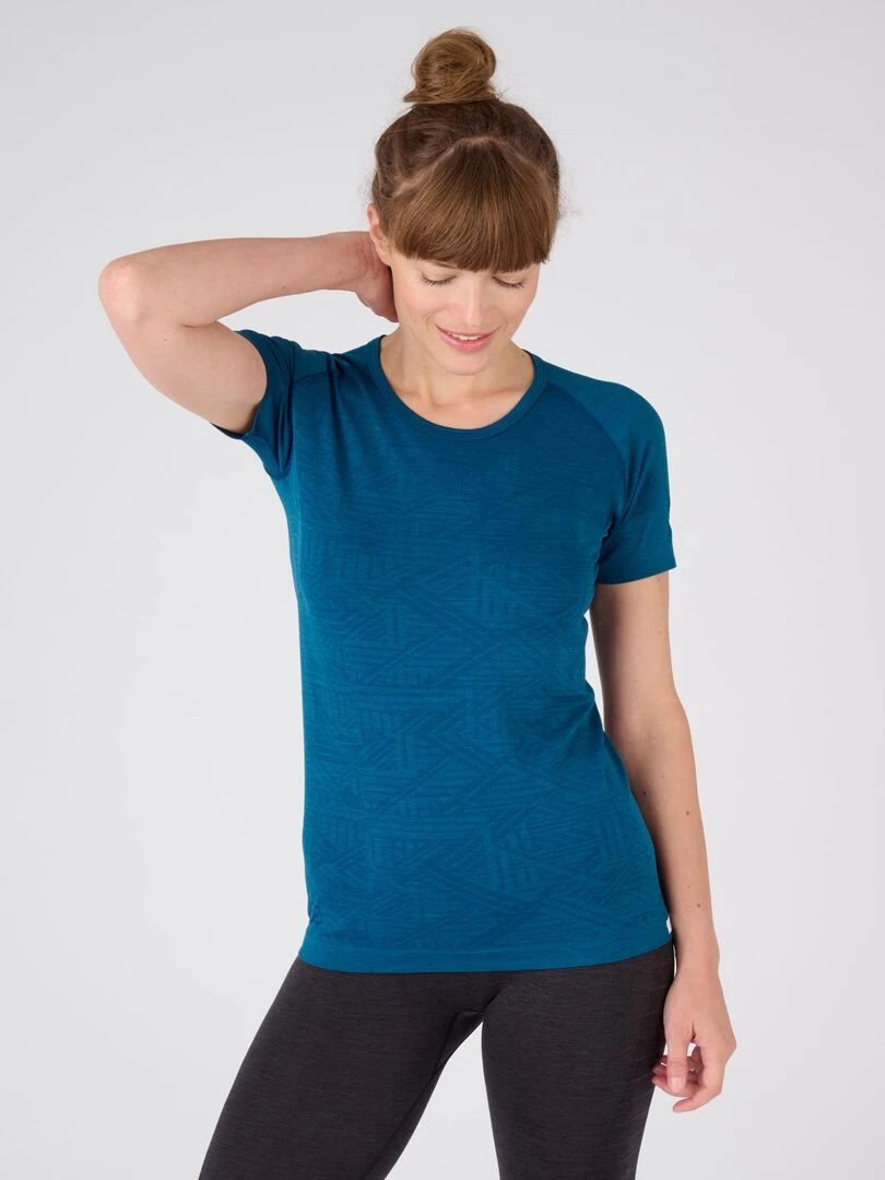 T shirt Dynamic Climatyl femme DamartSport Bleu