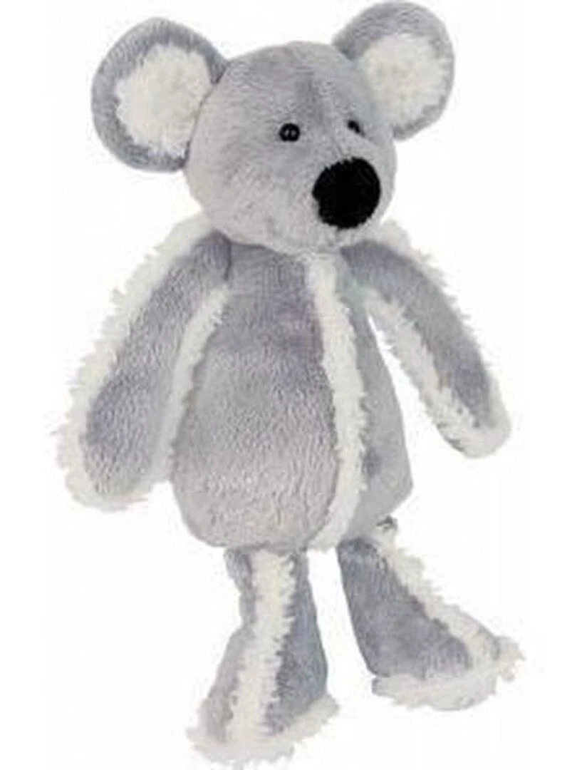Doudou Histoire d'ours souris pantin grise polaire 30cms HO1376   Gris