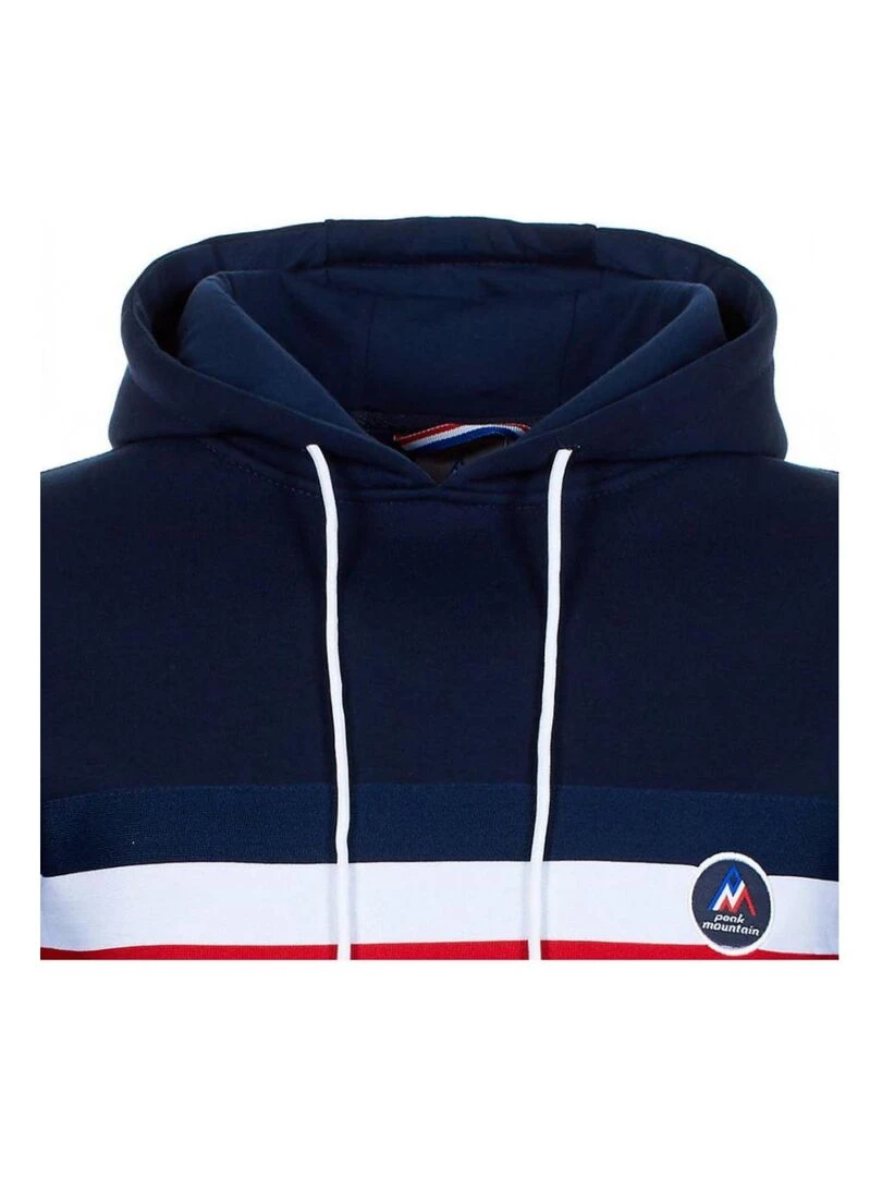 Sweat à capuche homme CAURON   PEAK MOUNTAIN   Bleu marine