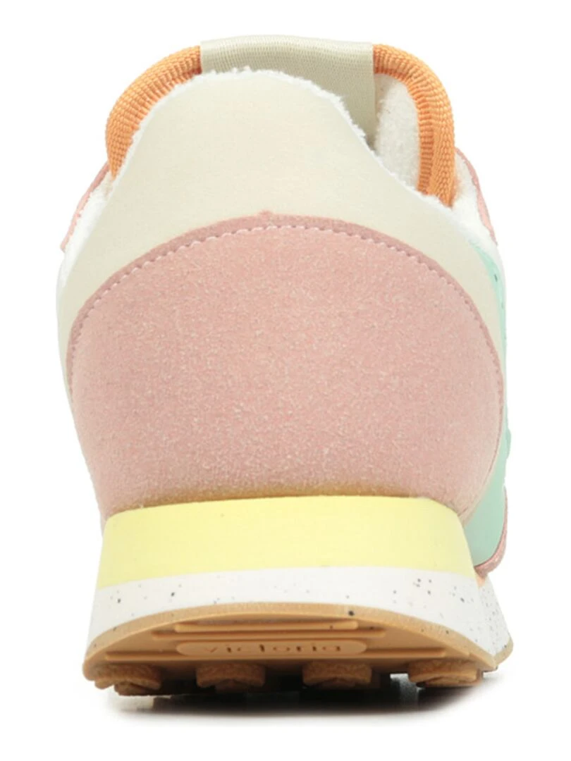 Baskets Victoria Galaxia Split Leather   Beige