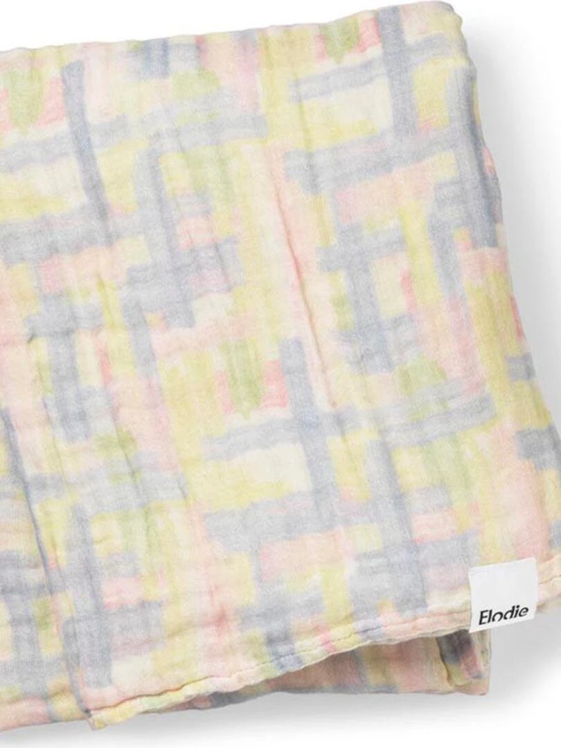 Maxi lange Pastel Braids (120 x 120 cm) Jaune
