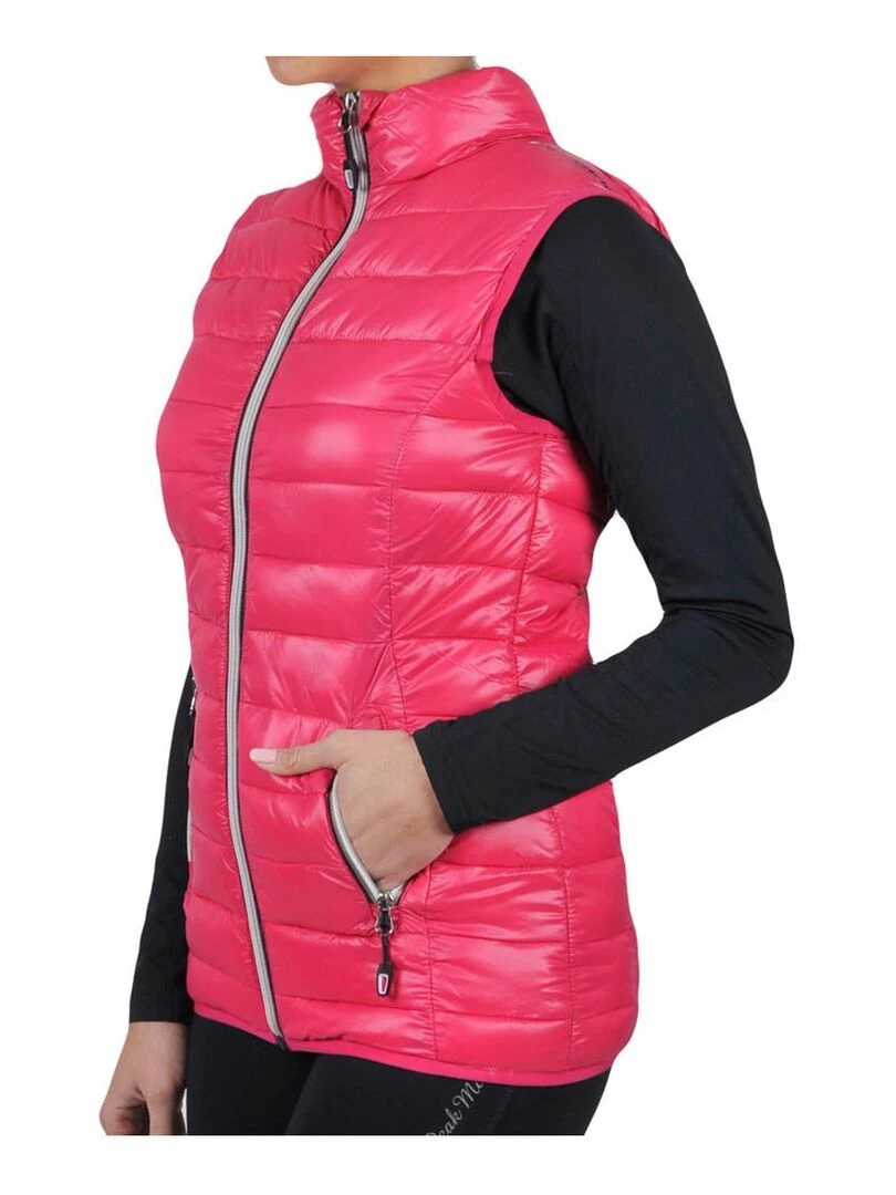 Doudoune fine sans manches femme ACOTA   Rose fushia