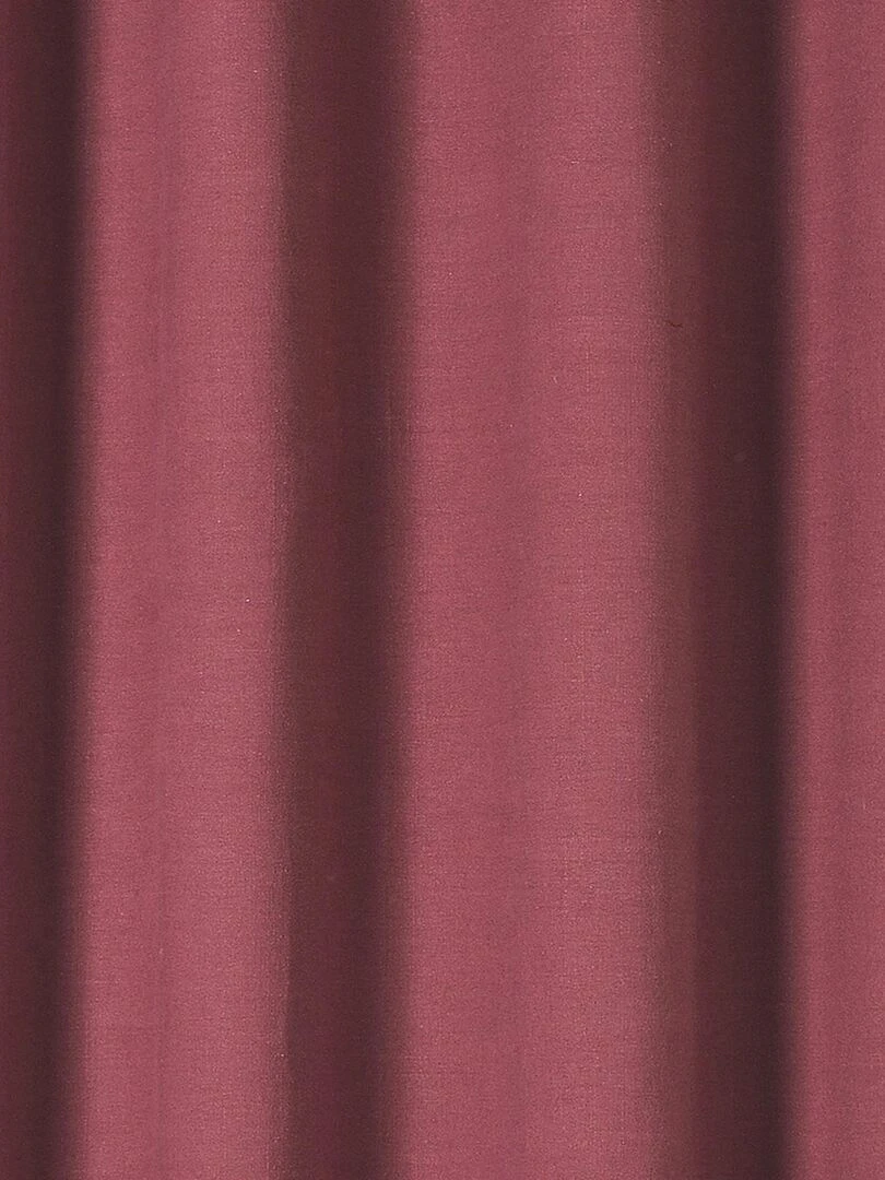 Rideau en 100% lin Libeccio   Bordeaux