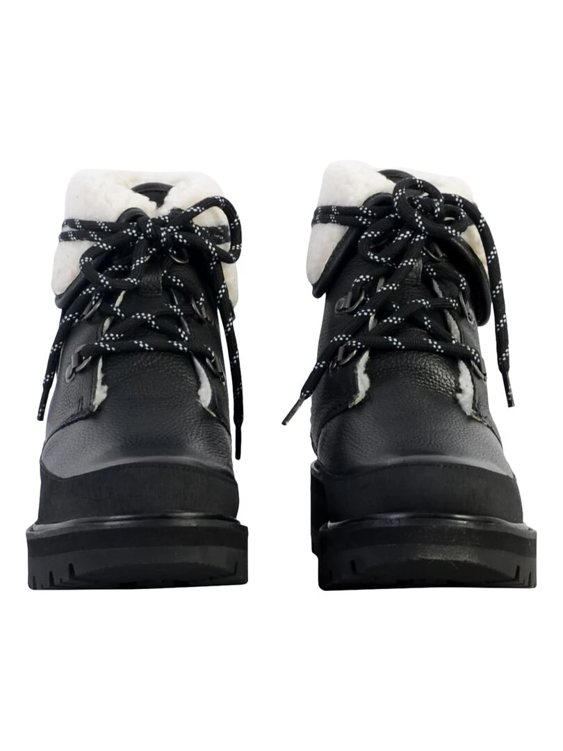 Bottine Cuir Clarks Orlanna Turn   Noir