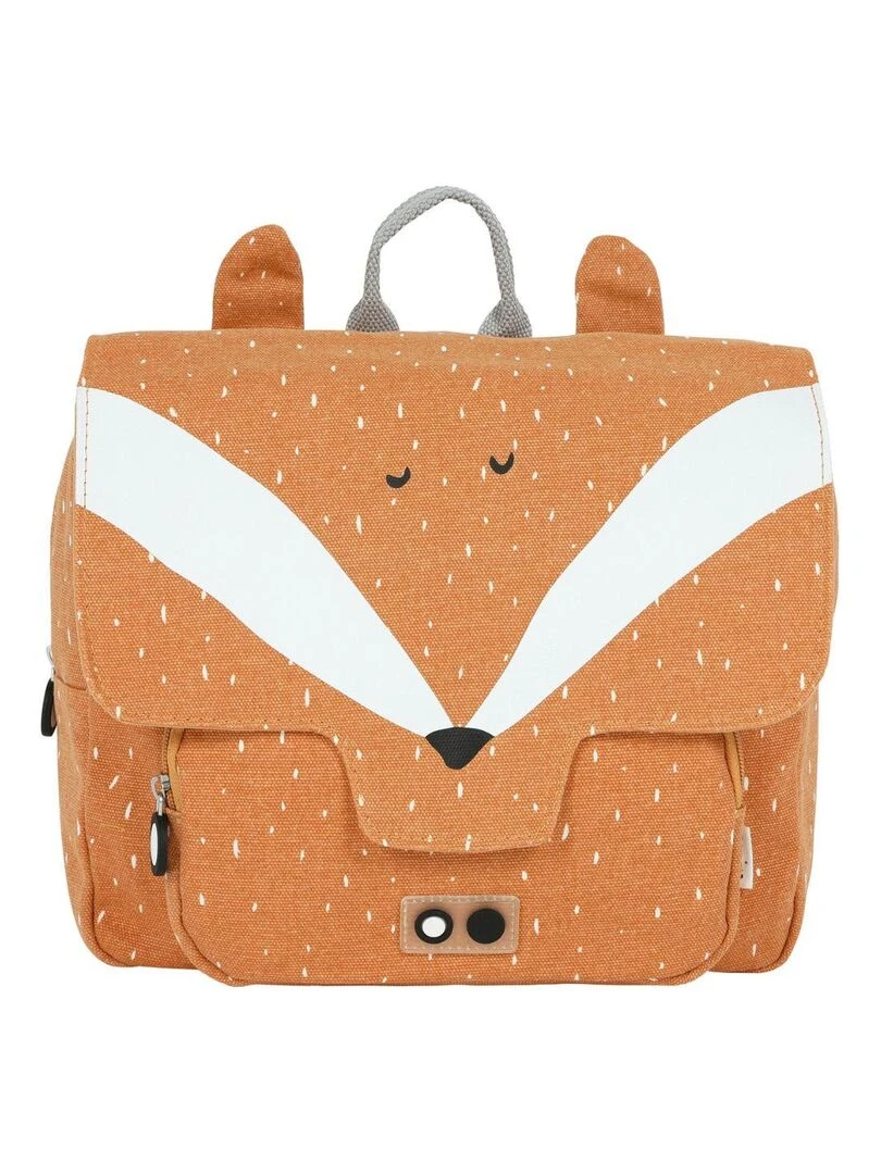 Cartable A4 maternelle Mr. Fox Marron