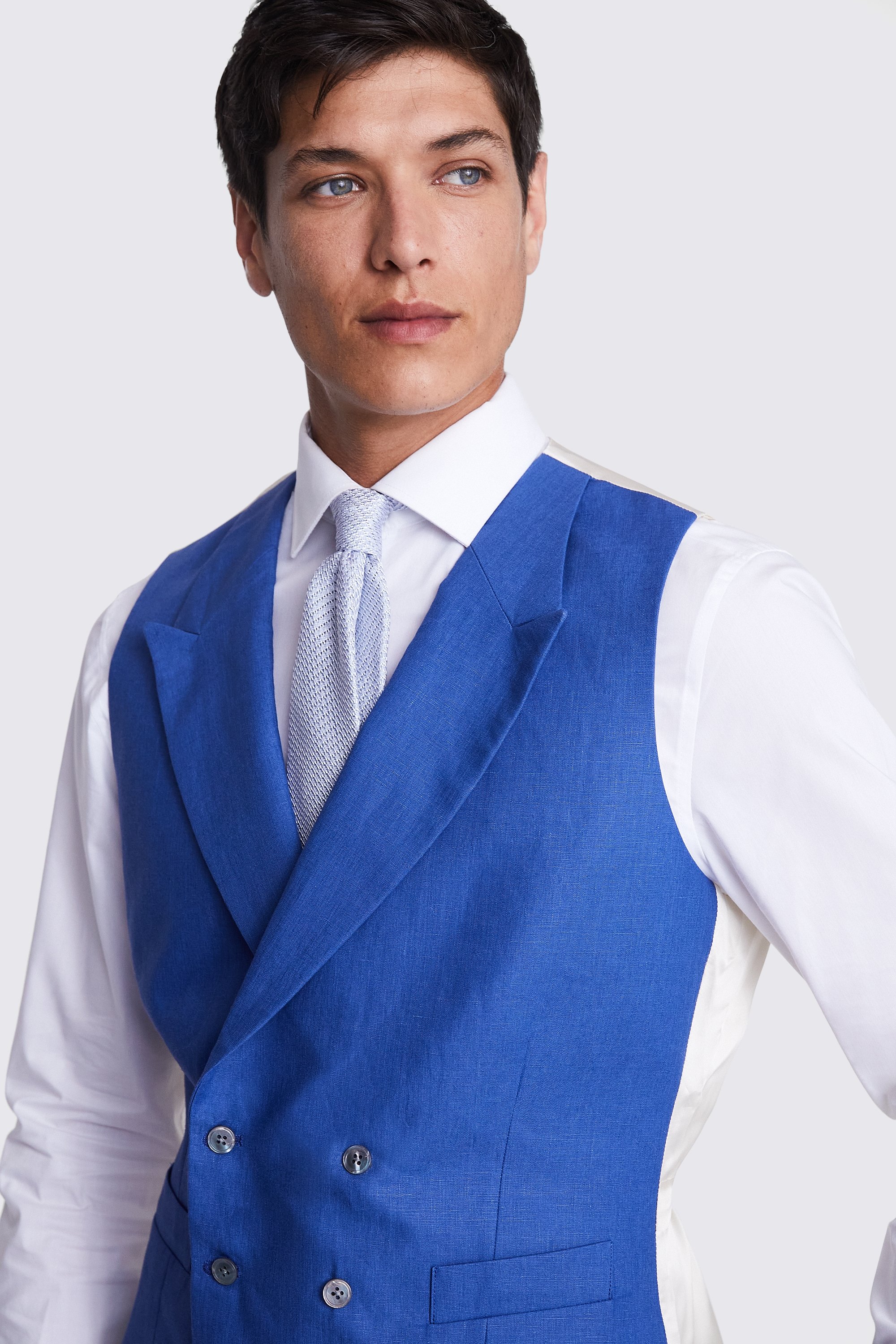 Tailored Fit Brown Morning Waistcoat   Buy Online at Moss