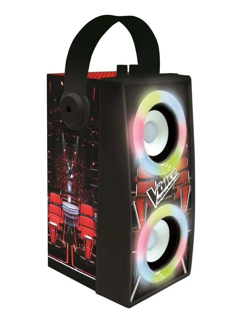Enceinte Tendance Bluetooth® Portable Avec Micro Et Effets Lumineux The Voice   N/A
