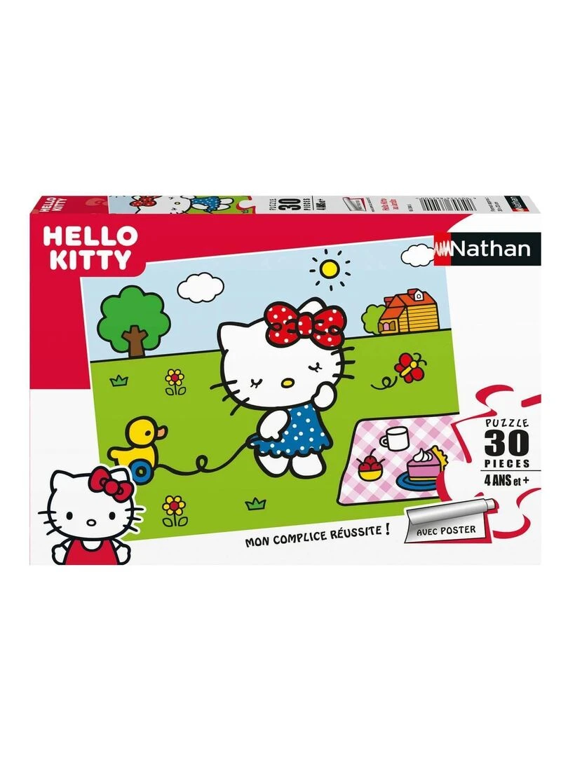 Puzzle 30 pièces : Hello Kitty au jardin N/A