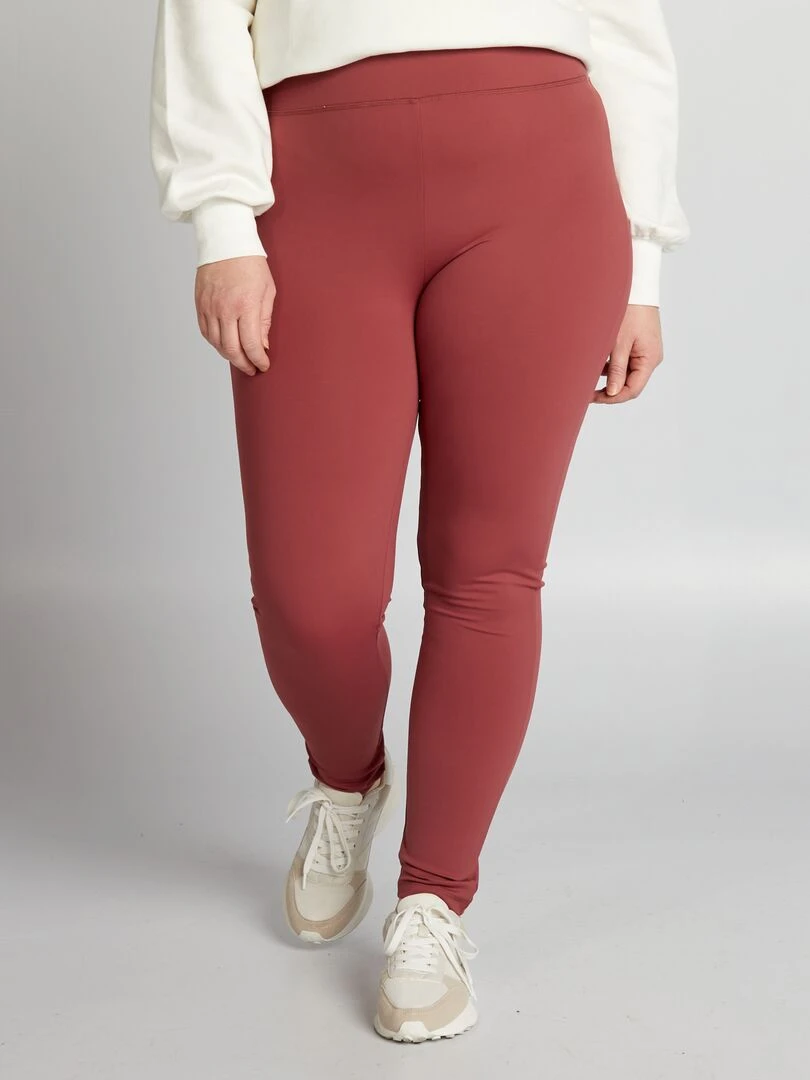 Legging de sport en néoprène Rouge