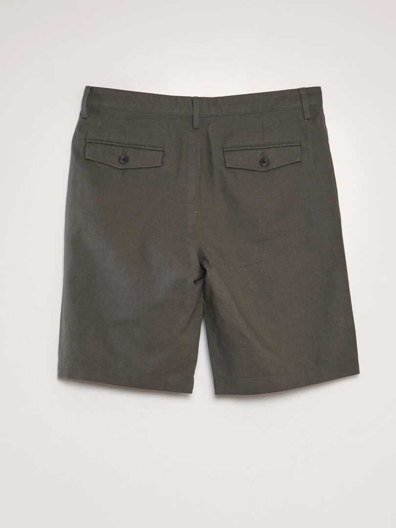 Surchemise droite en velours   Marron