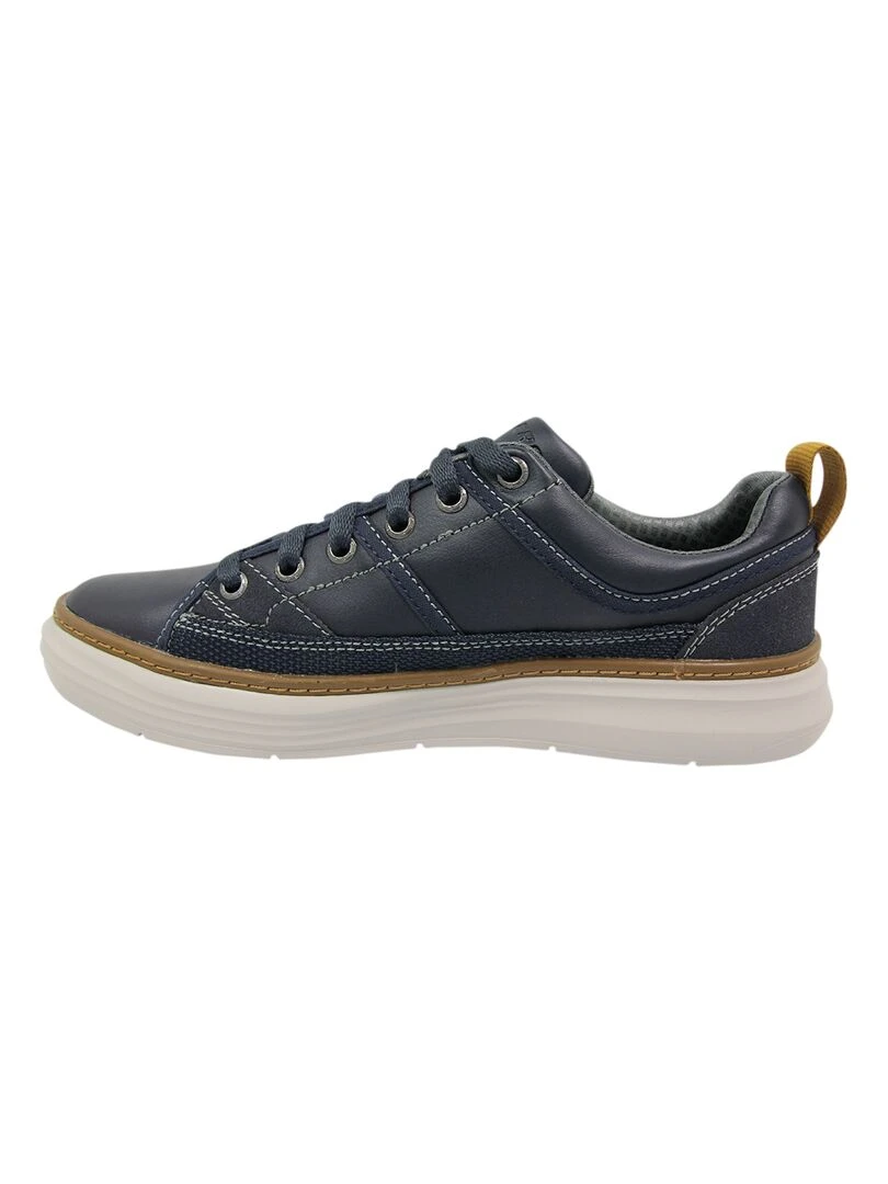 Baskets cuir 'Skechers' 'Moreno Pence'   Bleu