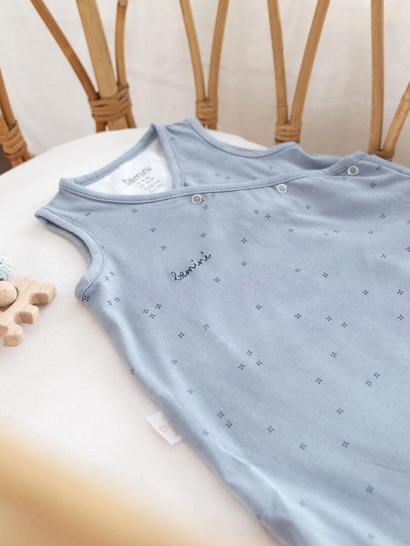 Bemini Gigoteuse  sans manches Jersey   Bleu gris