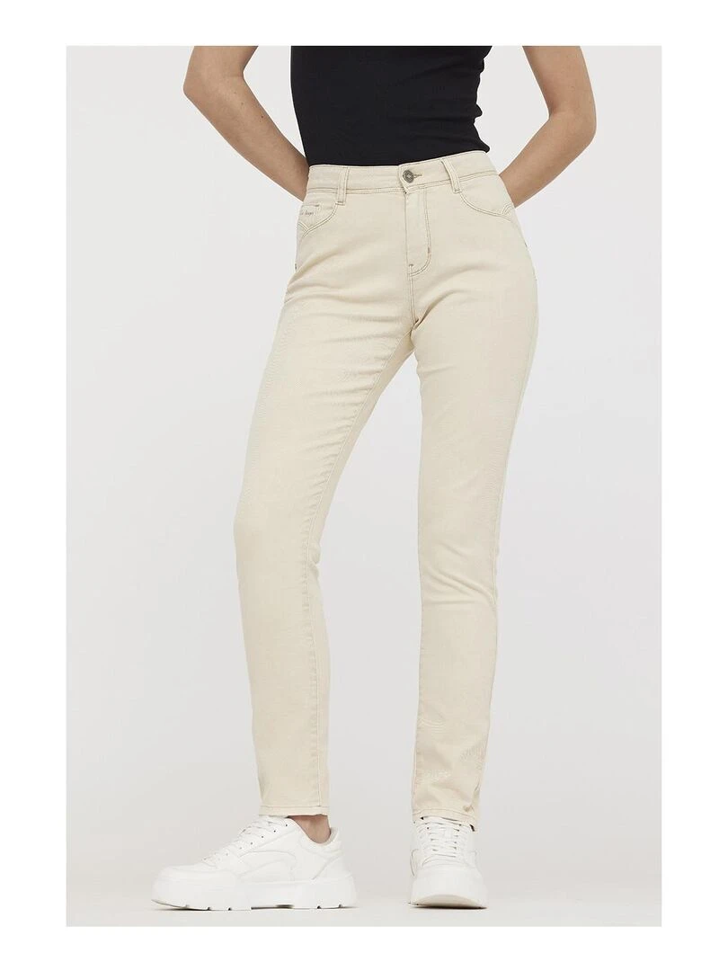 Lee Cooper Pantalon coton slim JINNIE Beige