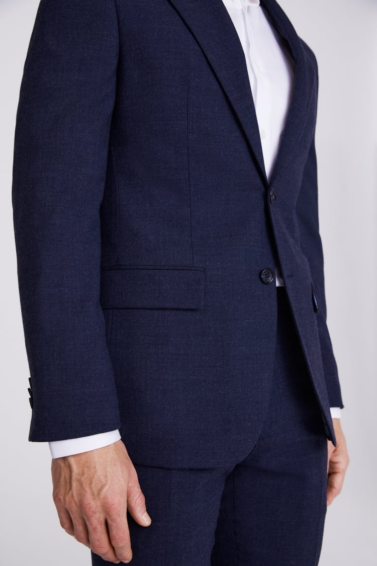 Regular Fit Grey Check Performance Jacket     Buy Online at Moss