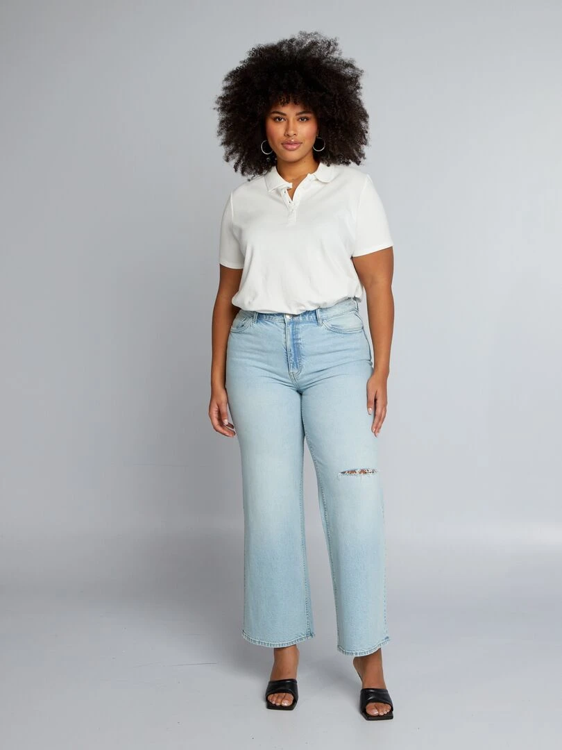 Mules à franges   Beige