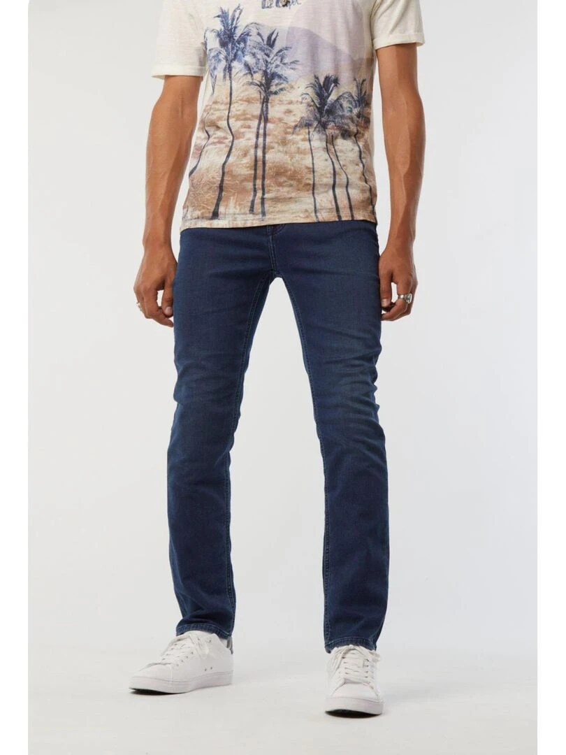 Lee Cooper Jean coton straight LC122 Bleu