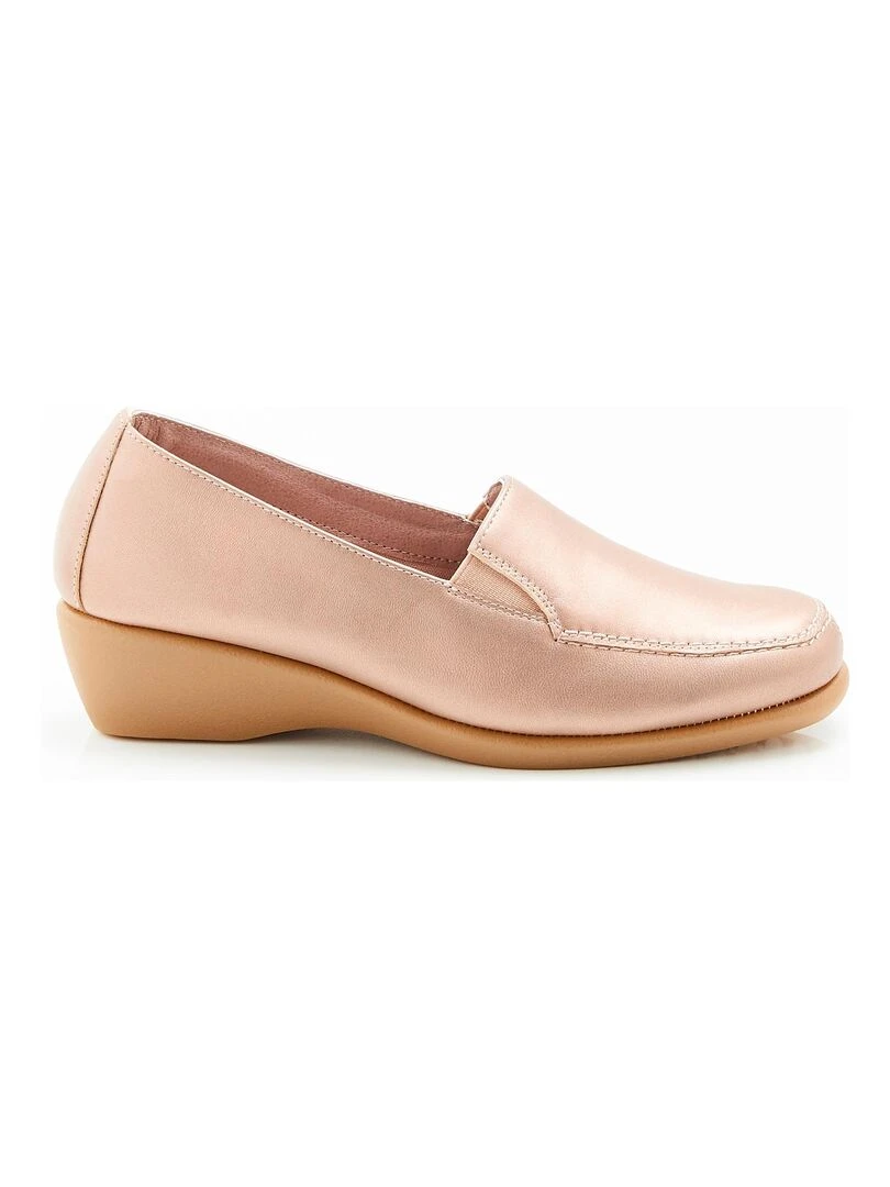 Mocassins souples   Damart   Doré/or