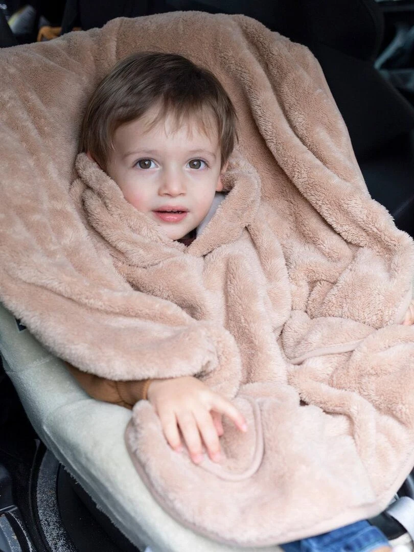 Bemini Poncho de voyage Softy et jersey Beige