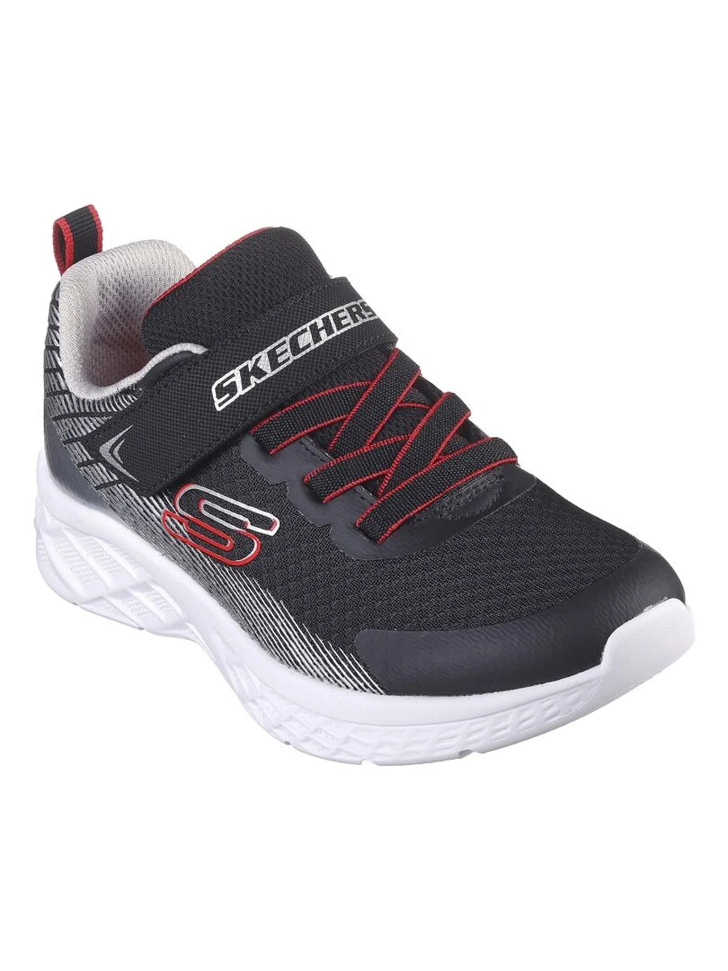 Basket à Scratch Enfant Skechers Zovrix   Noir