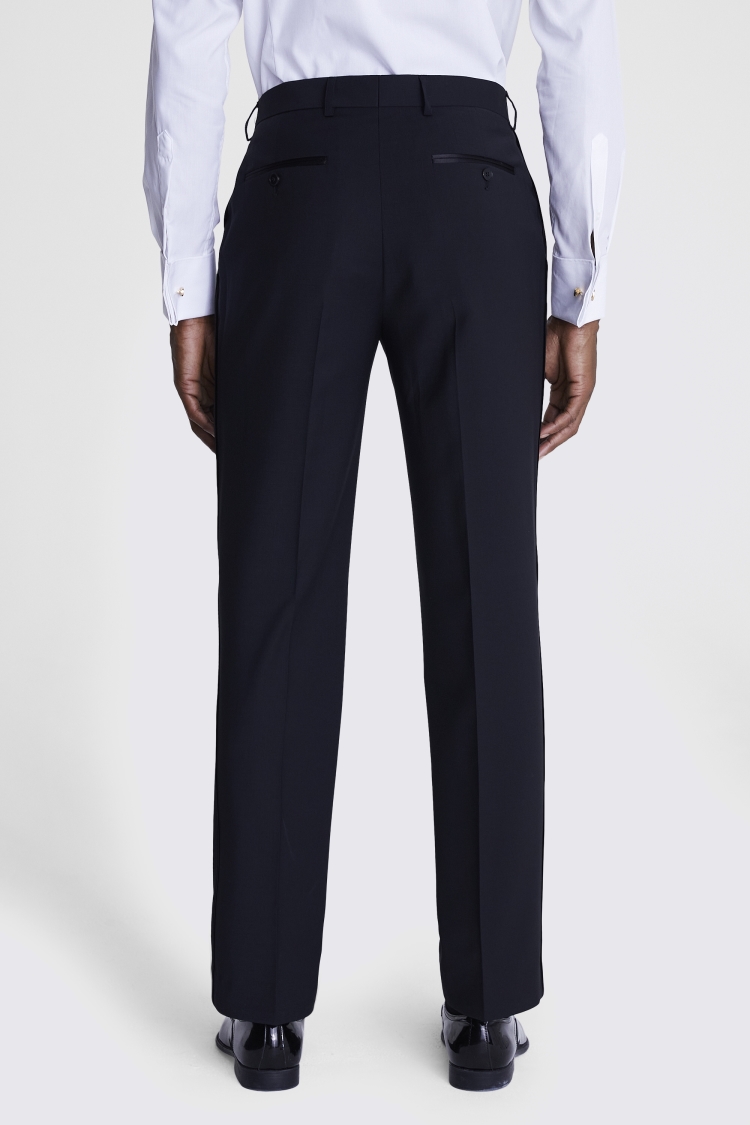 DKNY Slim Fit Black Dress Trousers   Buy Online at Moss