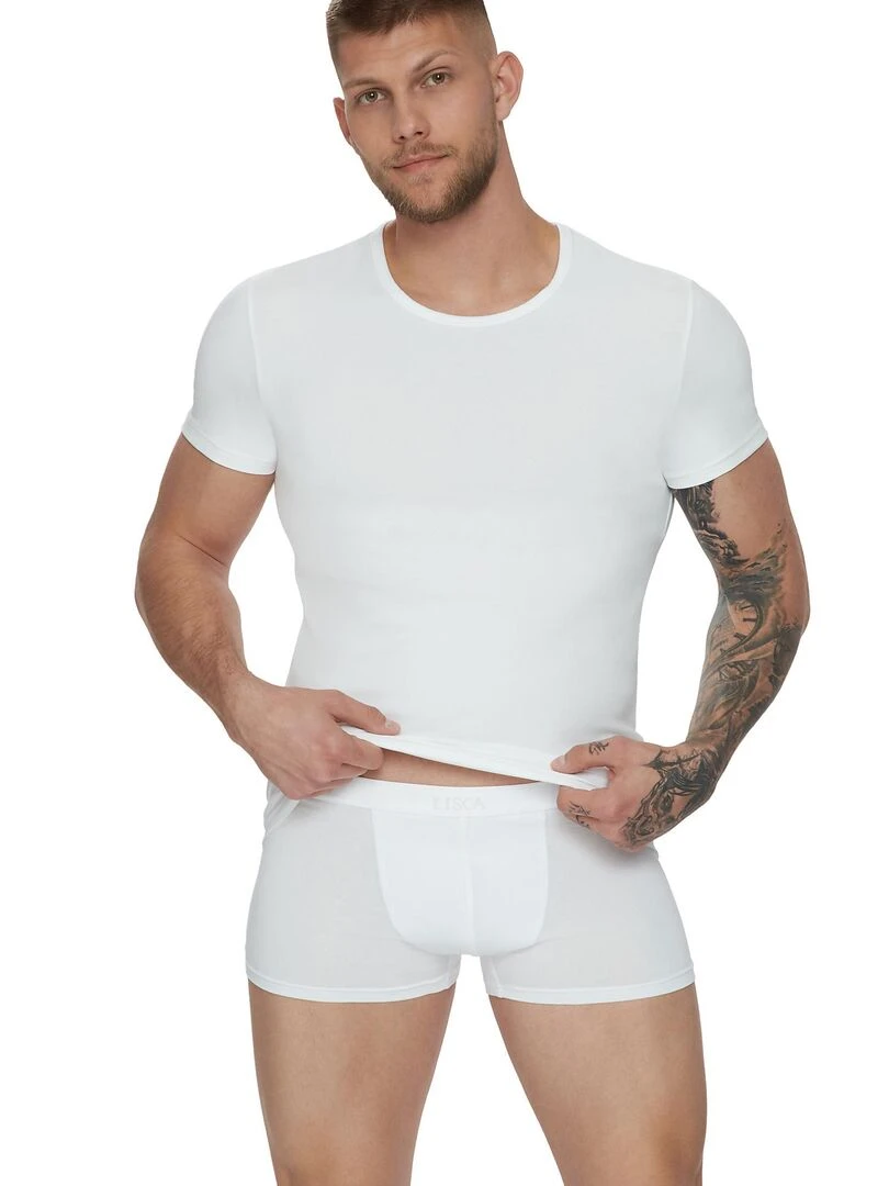 Pack x2 boxers Hermes   Blanc