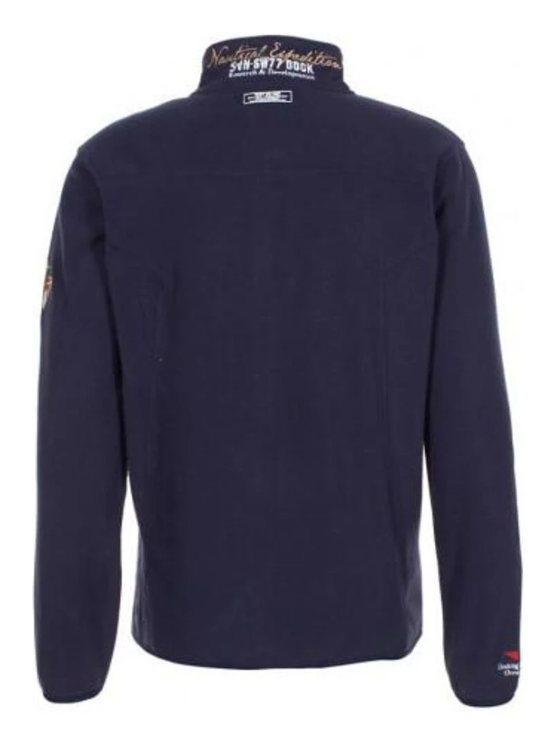 Blouson polaire garçon ECAUBIN VENT DU CAP Bleu marine