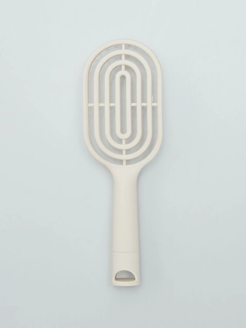 Brosse à cheveux beige