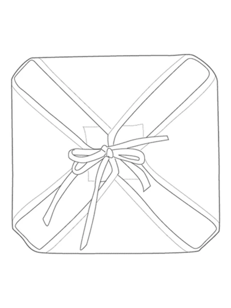 Galette de chaise anti taches à rabats Arabesques Gris