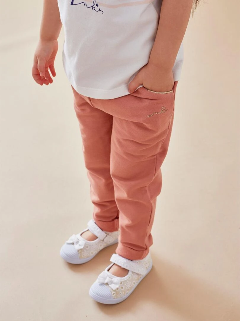 Pantalon molleton clair Noukie's Rose