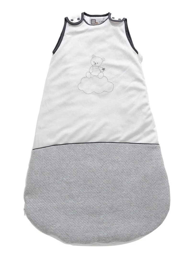 Gigoteuse bébé en velours TOG 2.5 Gris