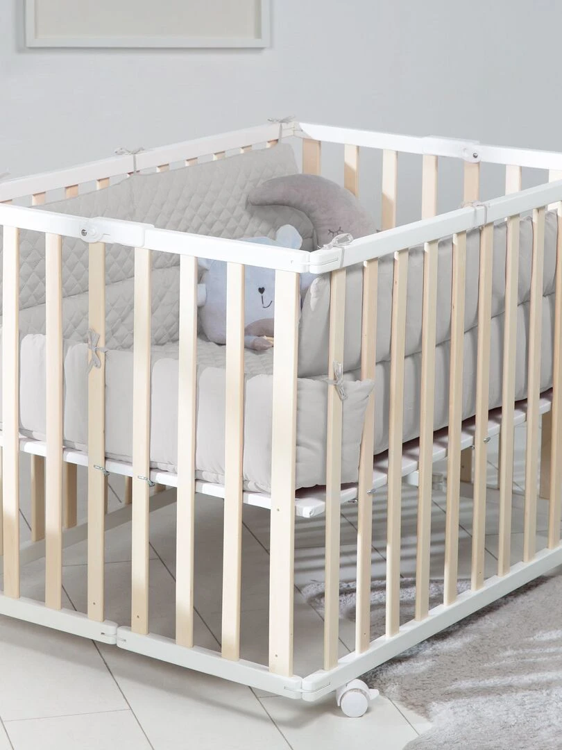 Tapis de parc rectangulaire avec bords   imperméable 'ROBA' roba Style   Gris