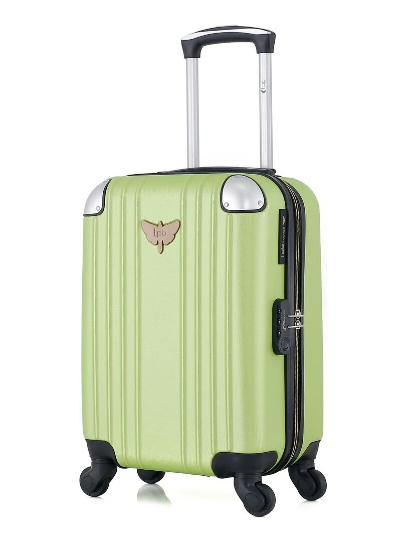 LPB LUGGAGE VALISE CABINE ABS AMELIE E 4 ROUES 50 CM Vert
