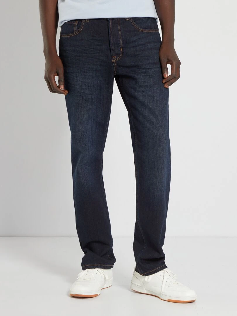 Jean regular L32 bleu indigo