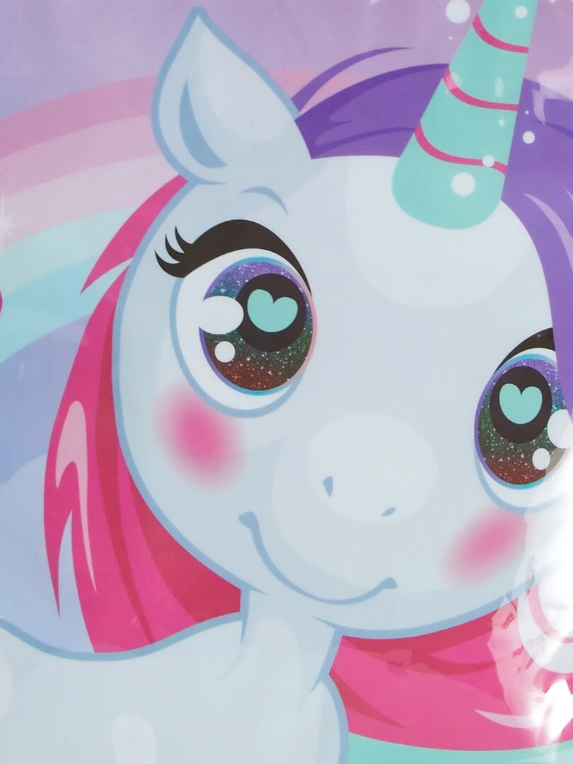 Sac de plage 'licorne'   Rose