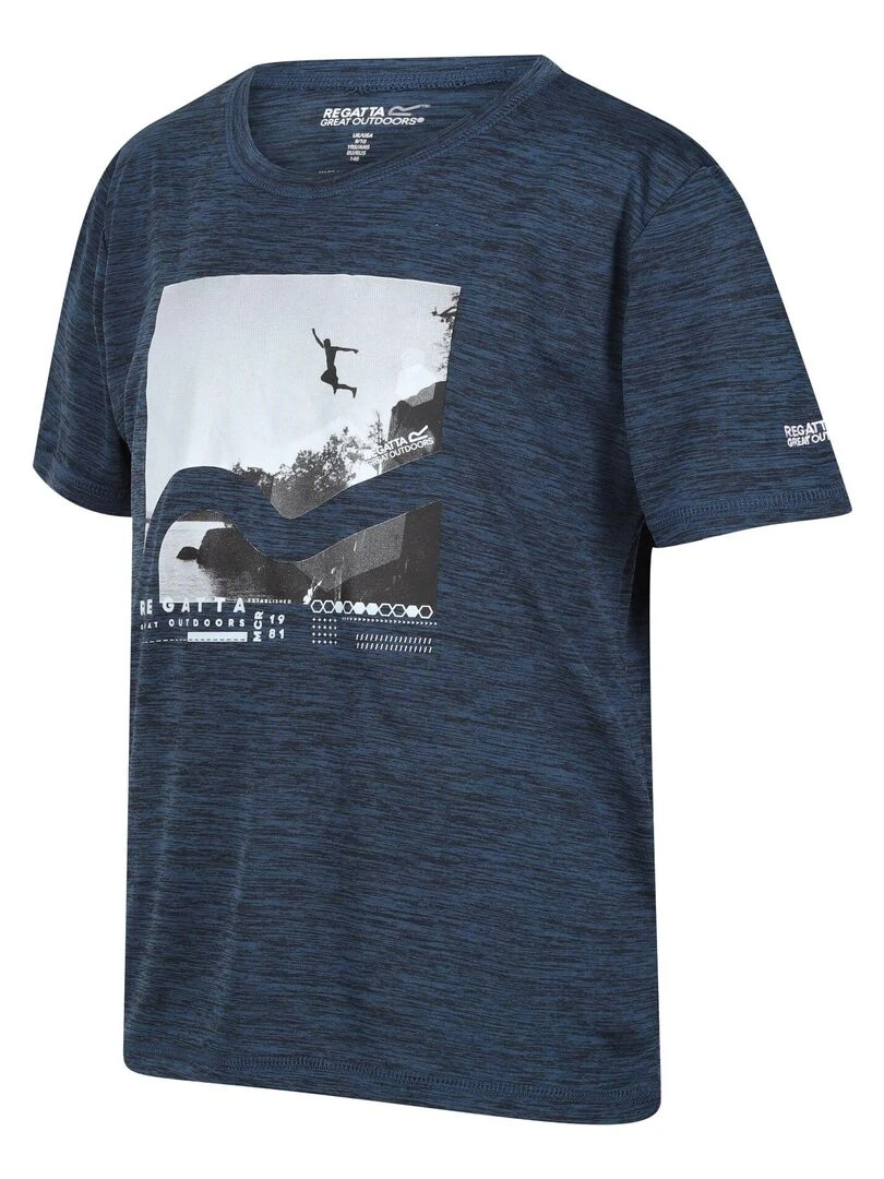 Regatta   T shirt ALVARADO   Bleu foncé