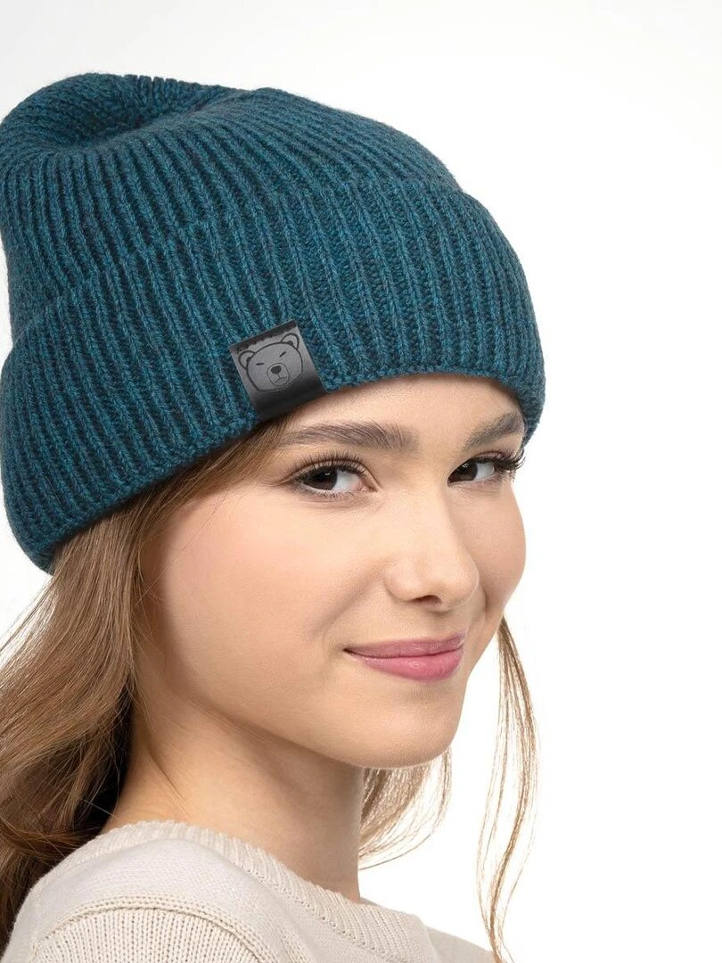 Bonnet Chelo Made in UE Bleu pétrole