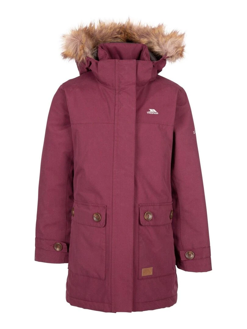 Trespass Veste imperméable RHODA Rouge pourpre