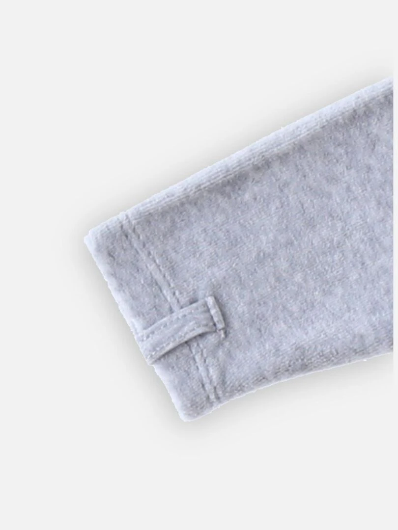 Pyjama 1 pièce Noël en velours    Noukie's   Gris