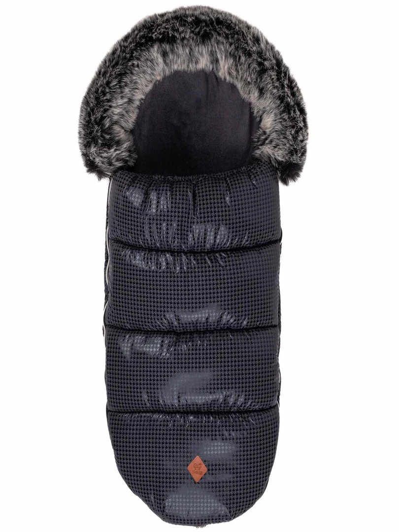 Chancelière imperméable universelle Pied de Poule Aspen Chic Gris