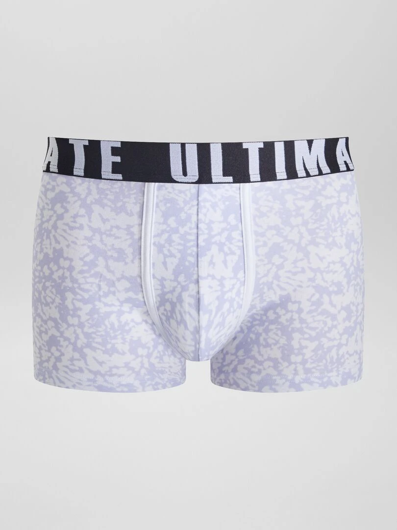 Lot de 3 boxers fantaisie   Noir/violet