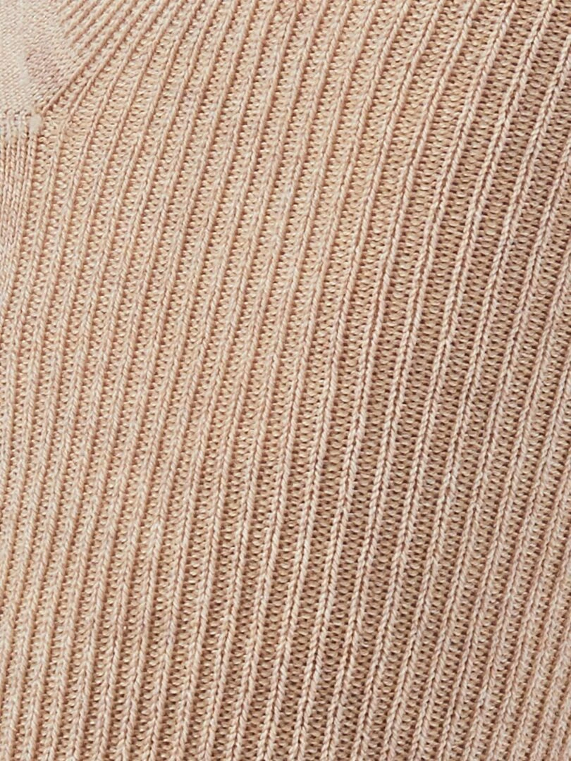 Chaussettes à base de fil d Écosse mélangé   Damart   Beige chiné