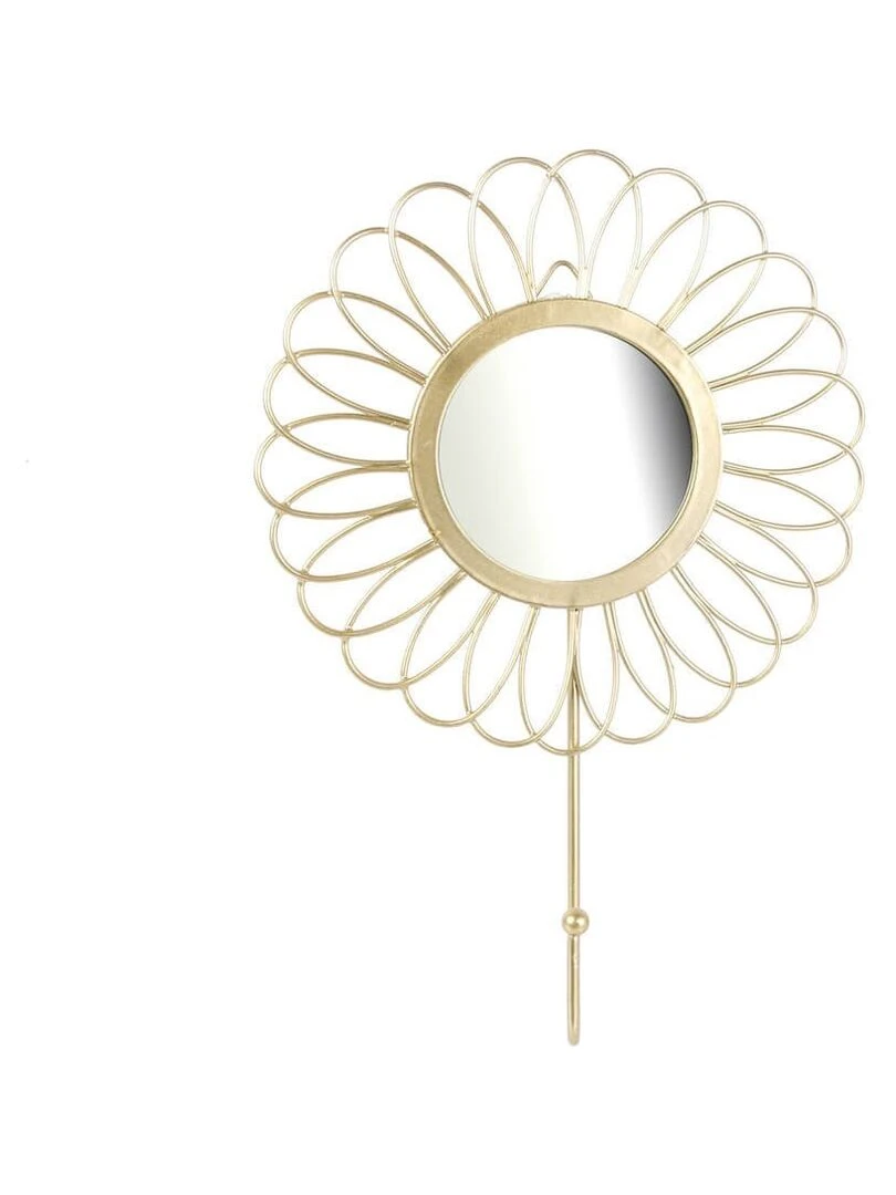 Lot de 3 patères filaires décoratives Doré/or