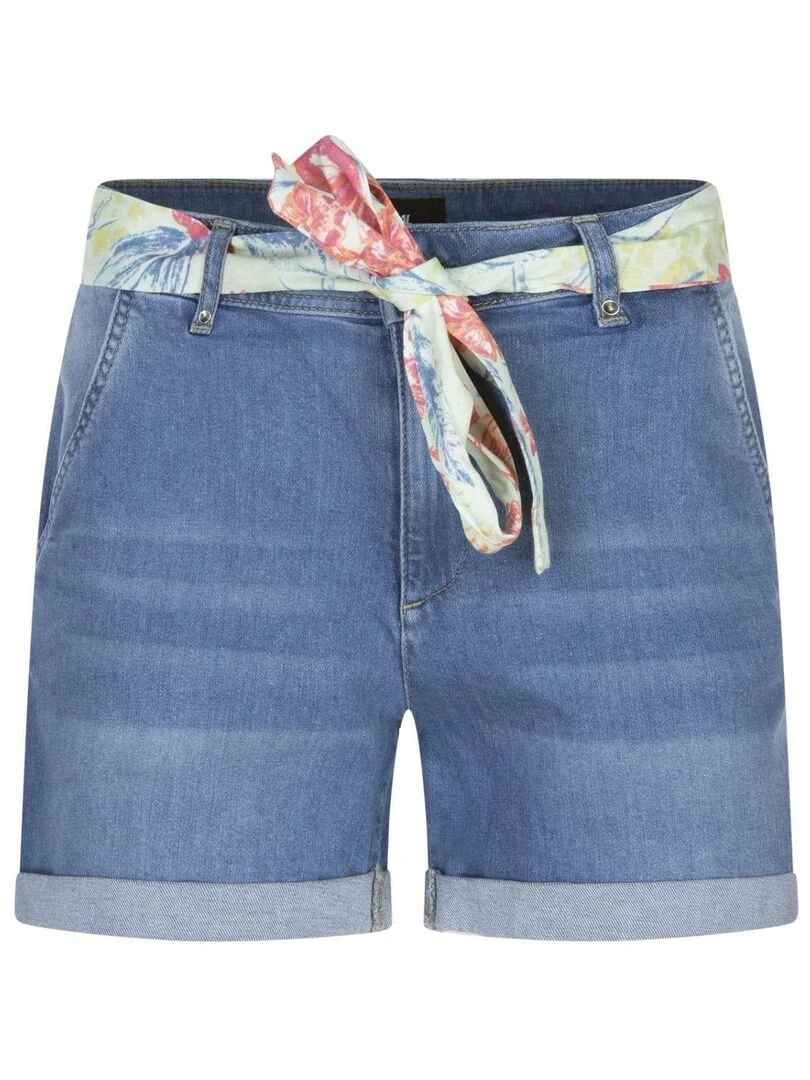 KAPORAL Short coton Bleu