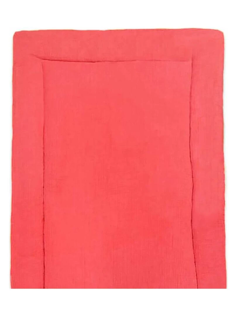 Edredon en Coton Bio Fraise Rouge